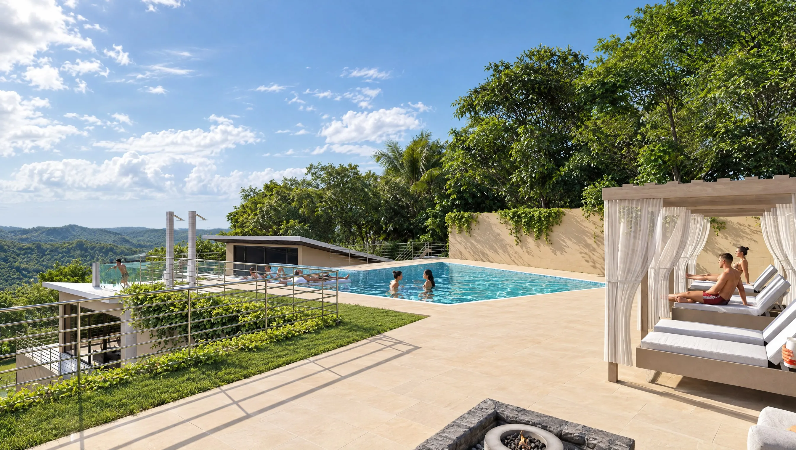 Tamarindo Dreams, amenities — render 5
