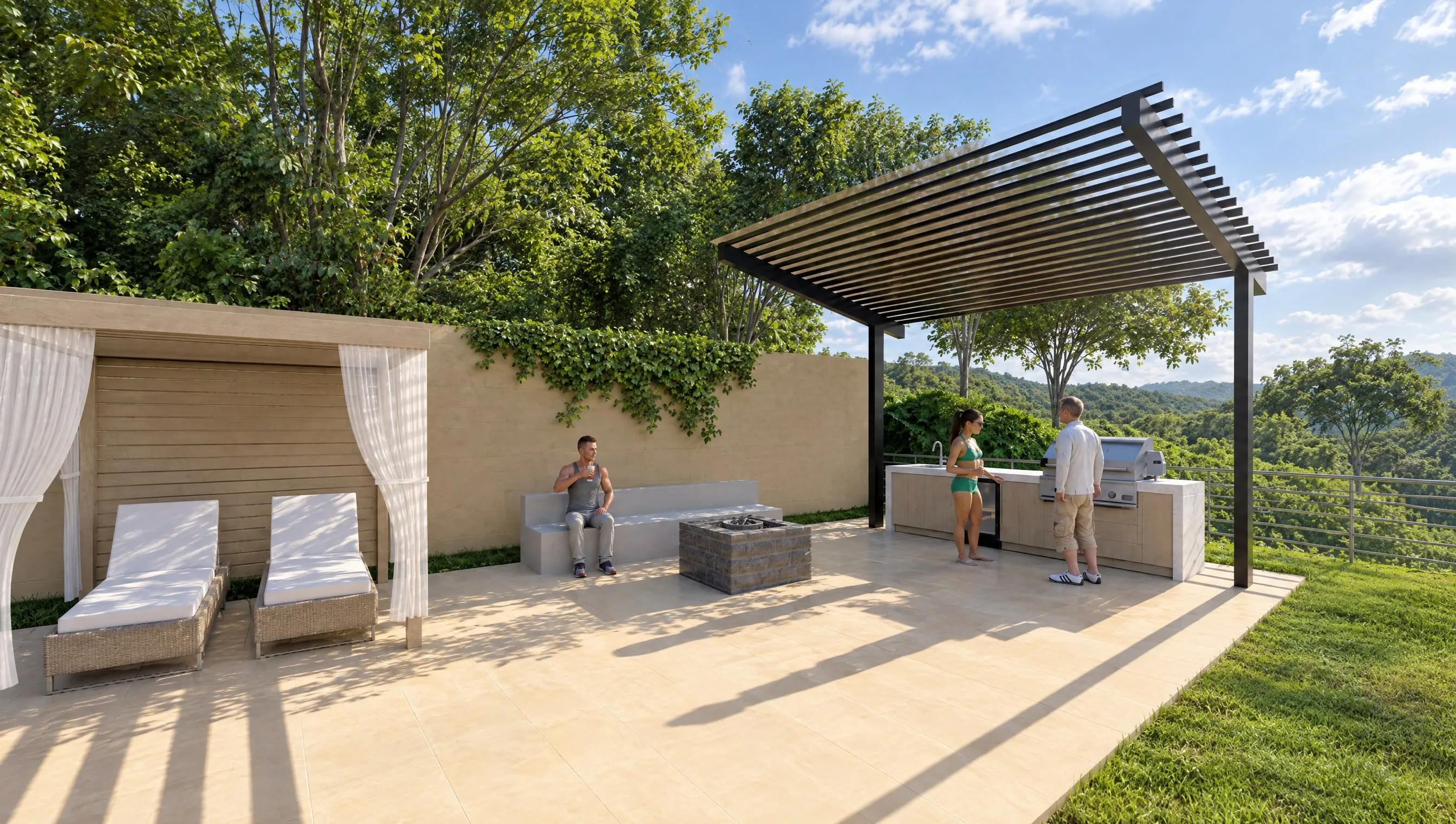 Tamarindo Dreams, amenities — render 7