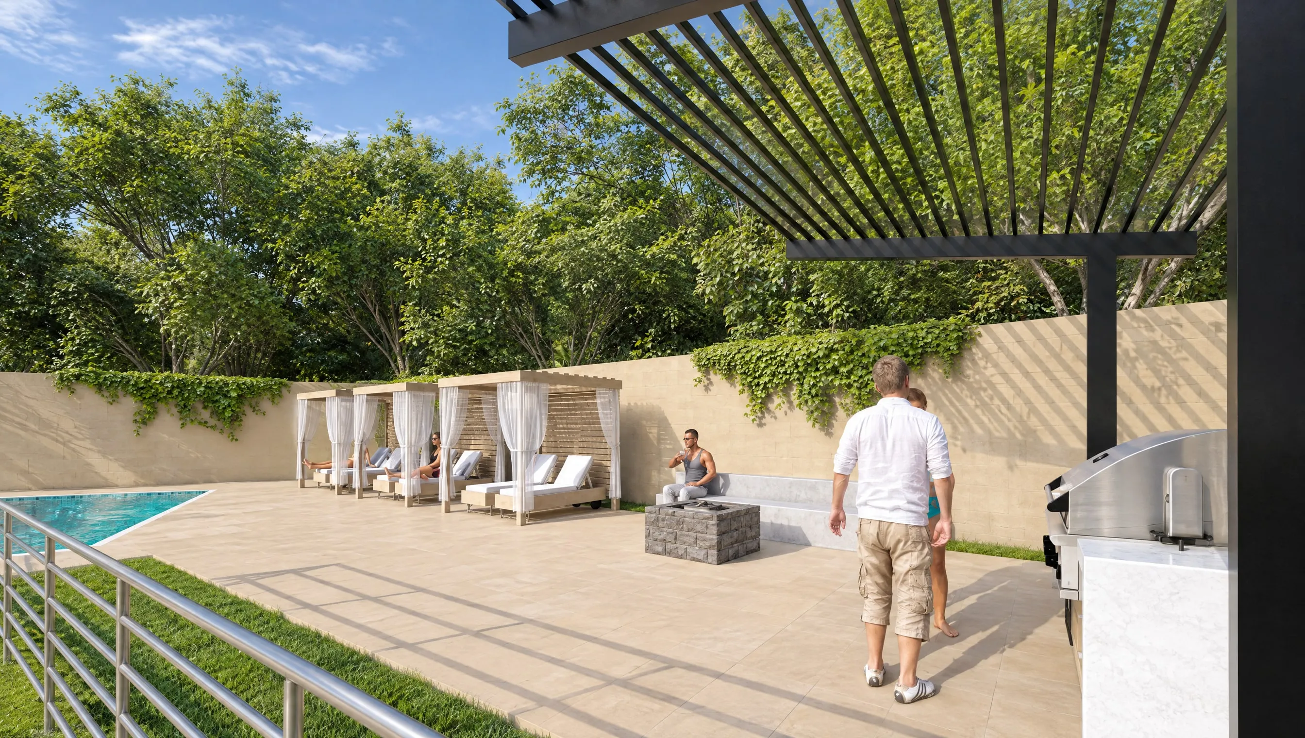 Tamarindo Dreams, amenities — render 6