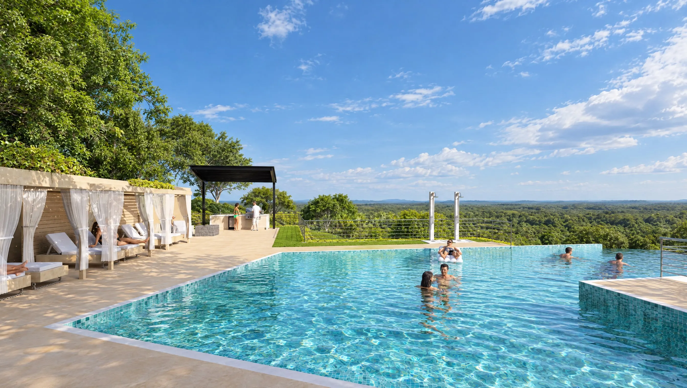 Tamarindo Dreams, amenities — render 3