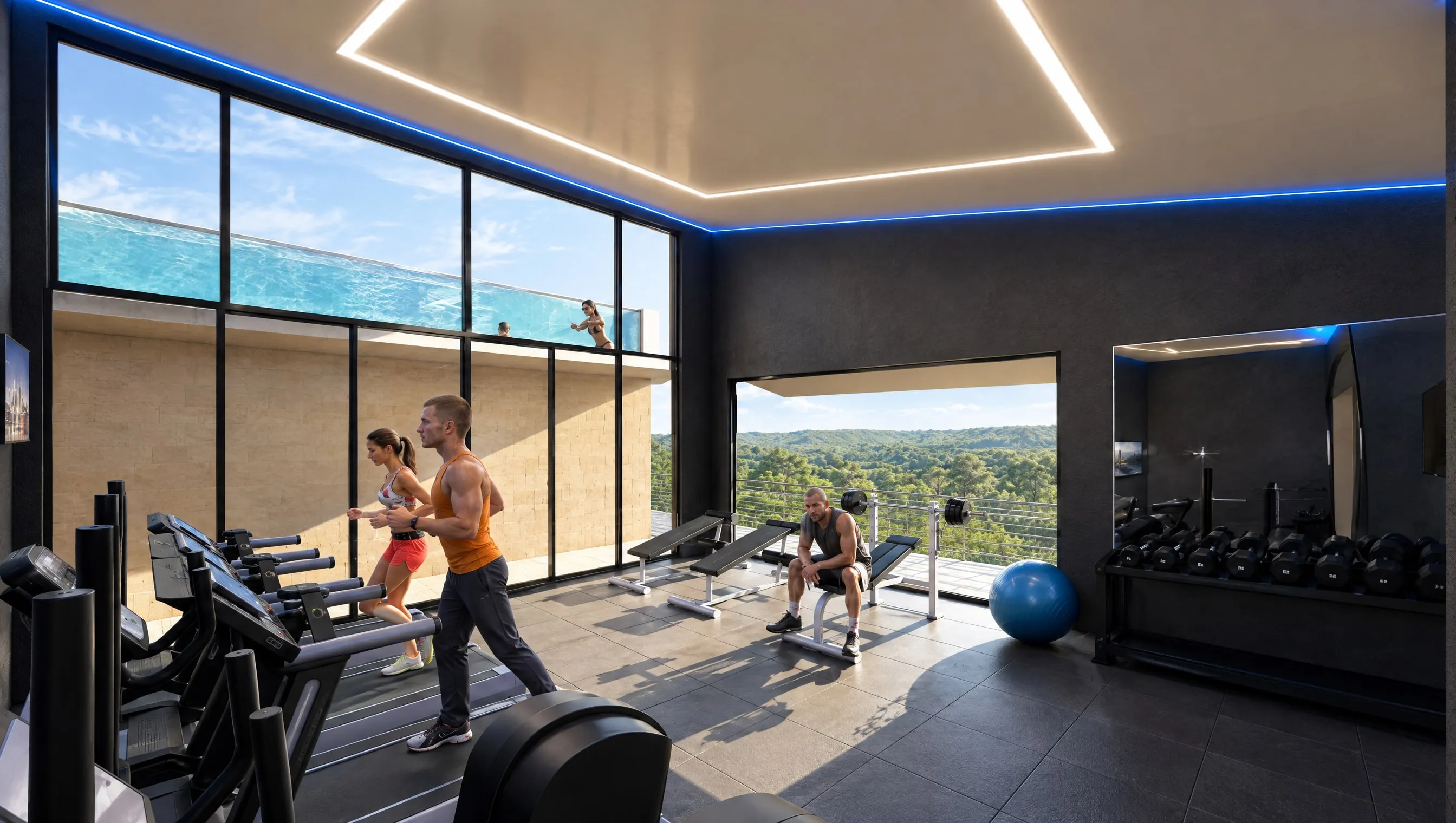 Tamarindo Dreams, amenities — render 8
