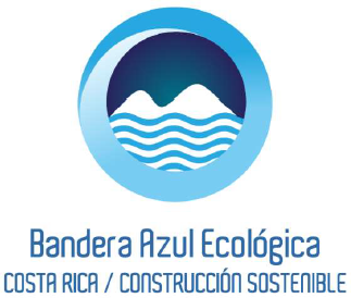 Logo oficial de Bandera Azul Ecológica — Costa Rica / Construcción sostenible